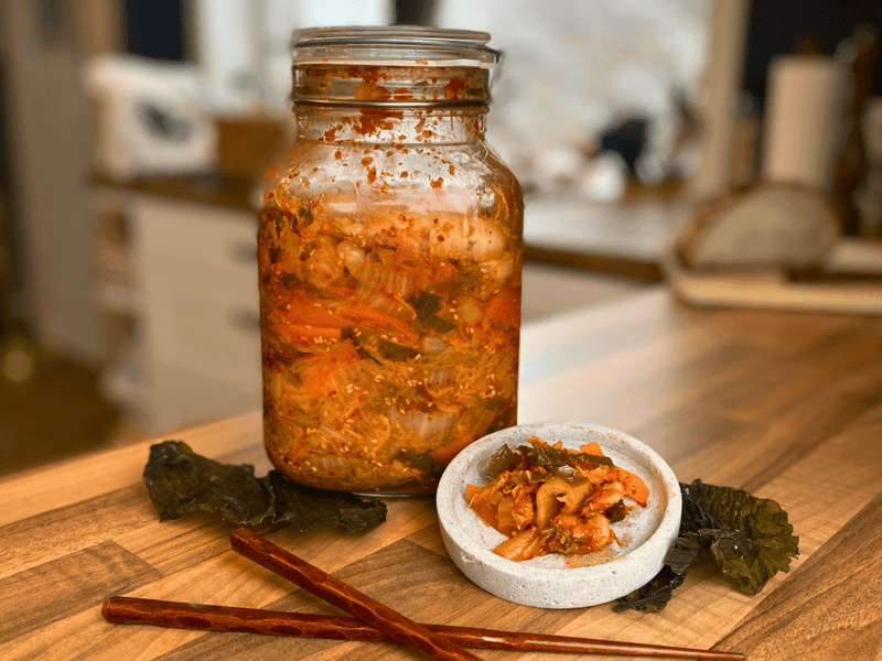 Kimchi with sugar kelp - Lofoten Seaweed