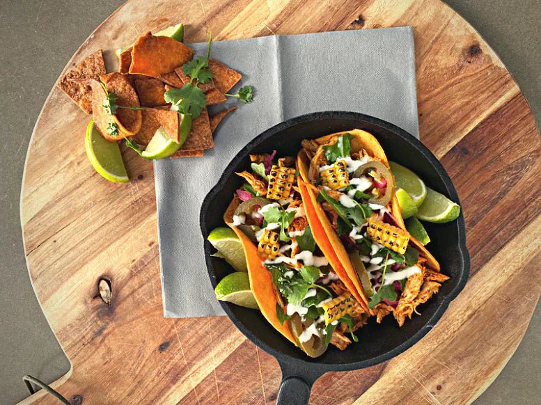 Pulled chicken tacos - Lofoten Seaweed